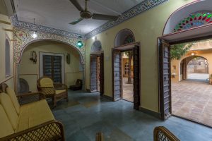 Indian Heritage, Traditional, Home-stay, Rajasthan, Jaipur, Jaipura Garh, Royal, Palace, Haveli, 200-year-old mansion, Lounge