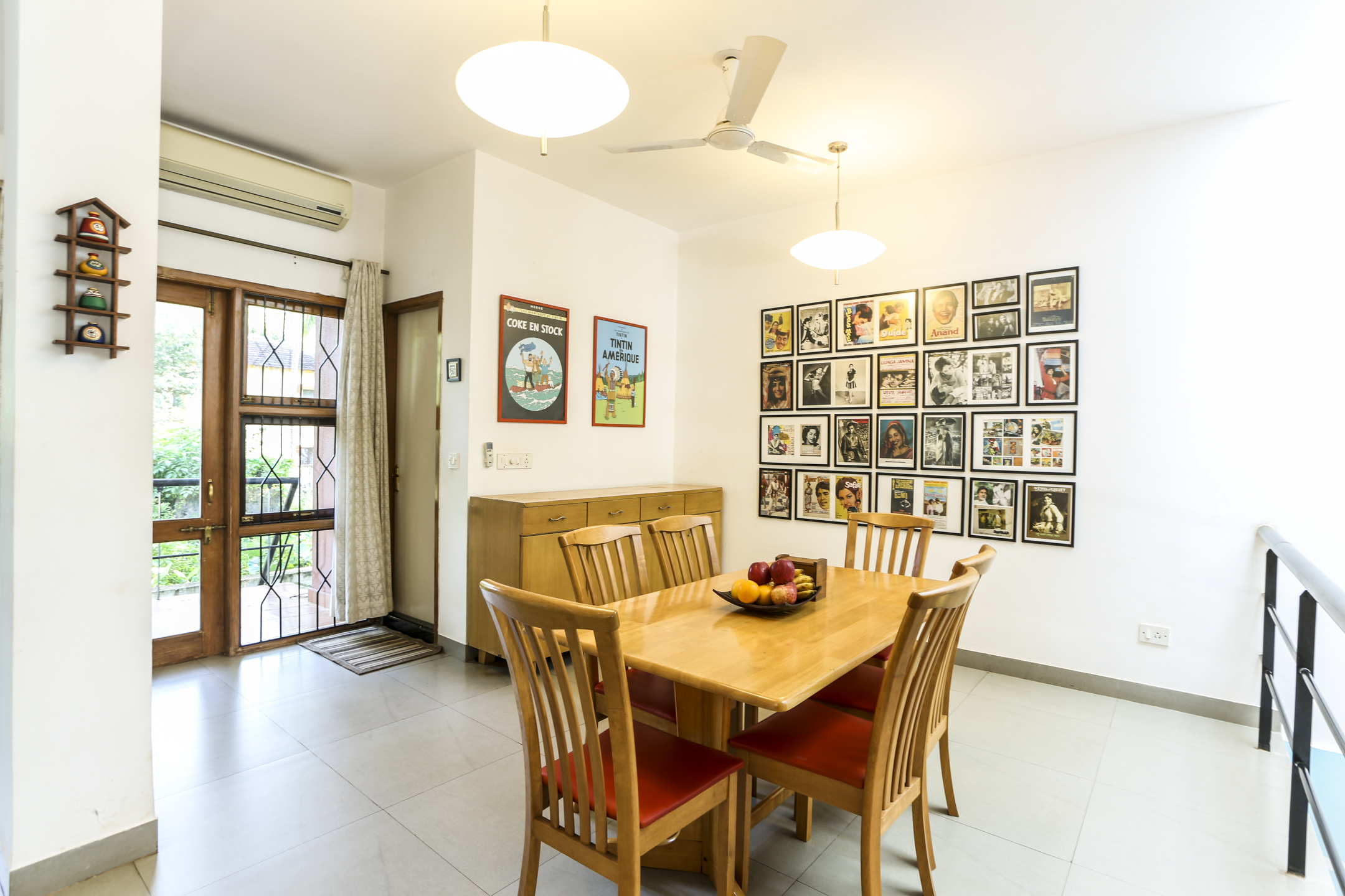 SaffronStays Saanuki, Candolim, Goa, Pool, Designer Pad, Art Deco Theme Apartment, 3 bedrooms, Family getaway, Friends getaway
