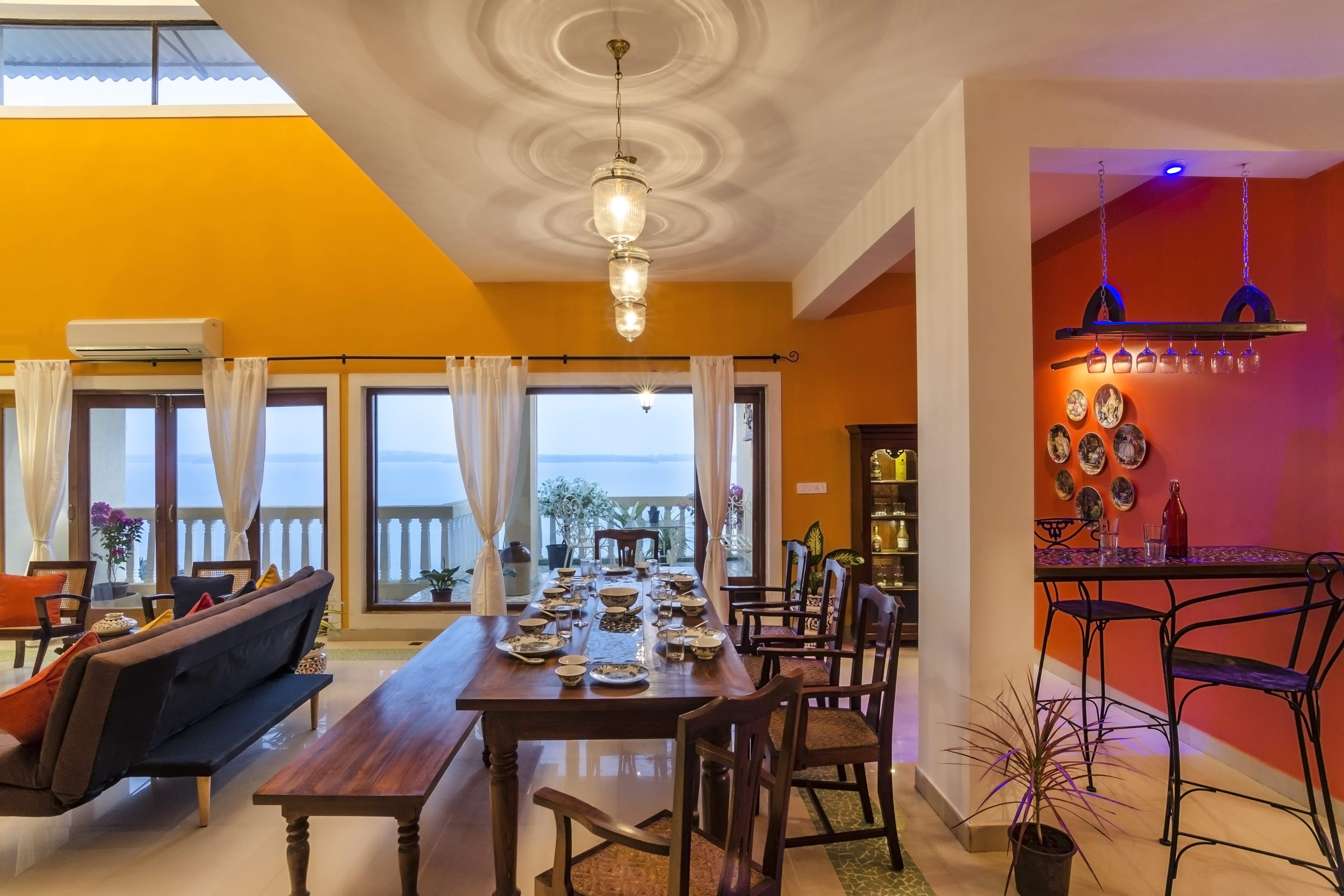 Mediterranean-style apartment in Goa, Private Vacation Home, Ocean view apartment, Holiday Home, Coastal Holiday, Modern apartment, Sea view apartment