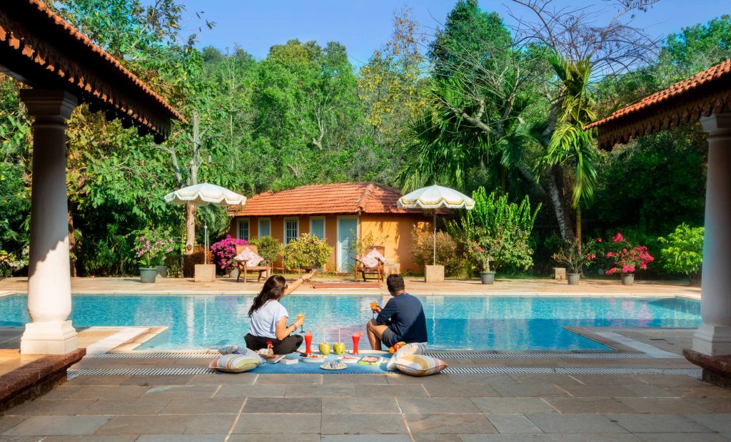 SaffronStays Alohomora is your go to villa for your next elderly-friendly getaway in Goa with your grandparents.