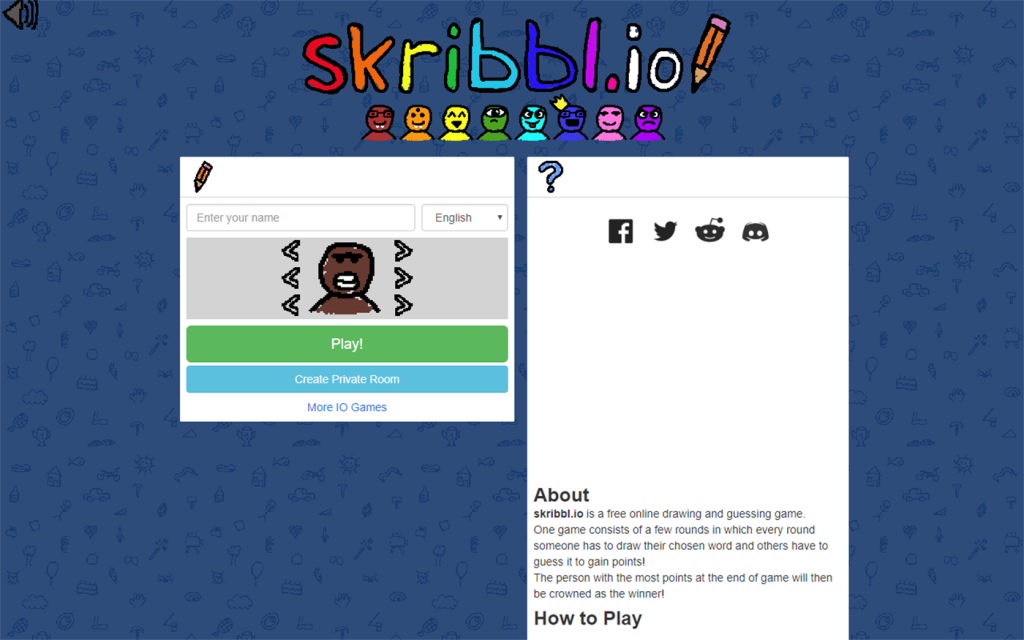 Skribbl.io online games