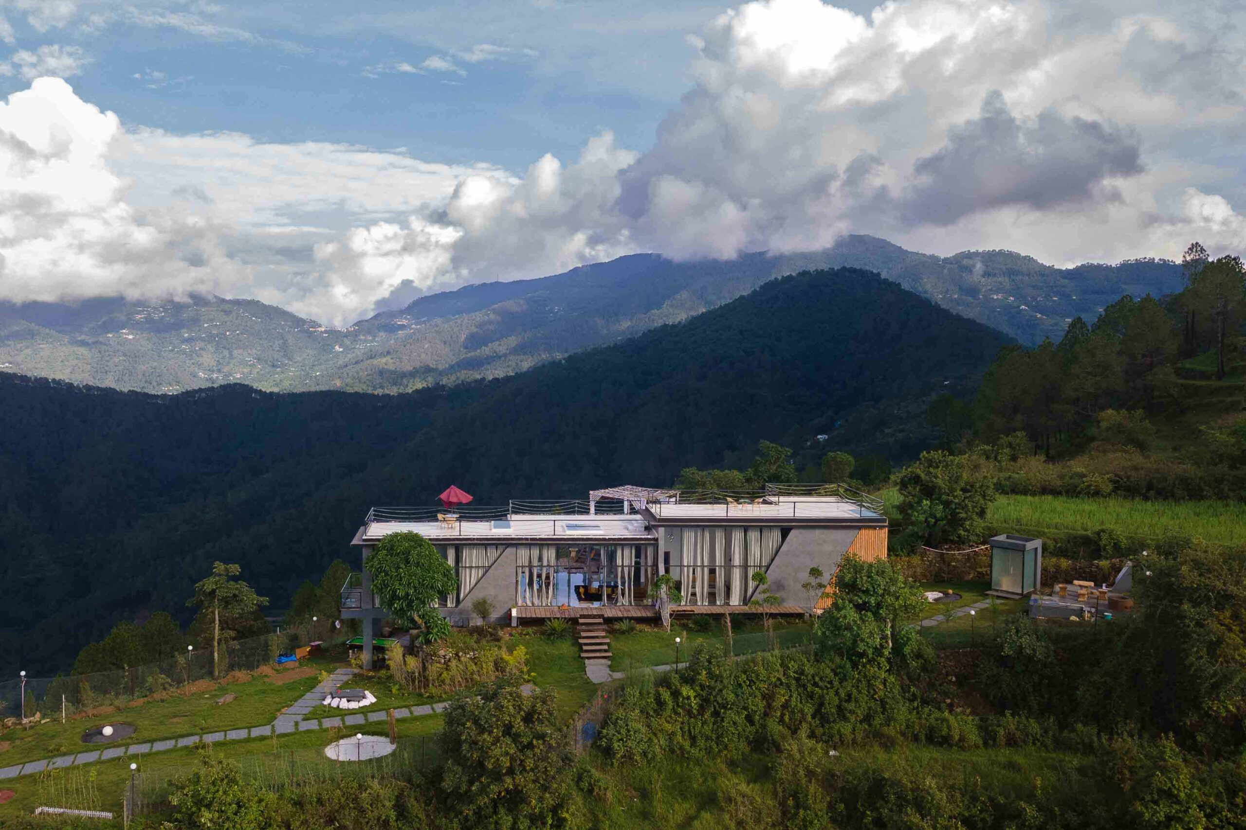 SaffronStays Glasshouse Celeste in Ranikhet